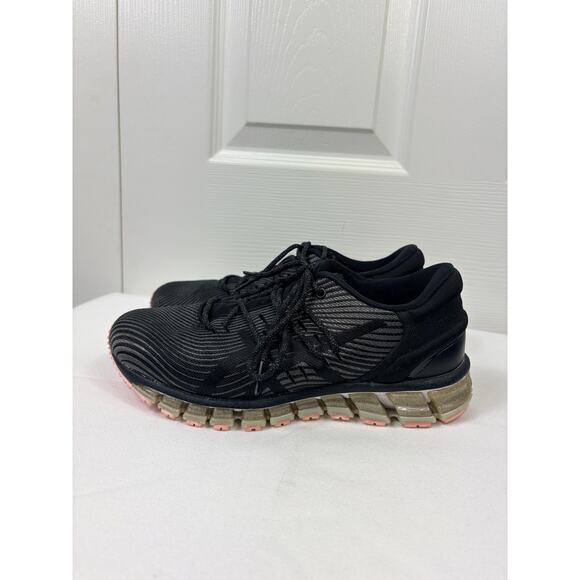 Asics Women's Gel-Quantum 360 Black Athletic Running Shoes Size 7 - Picture 5 of 8